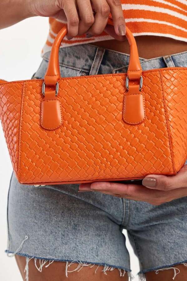 Favor Turuncu Kadın El Çantası - 7