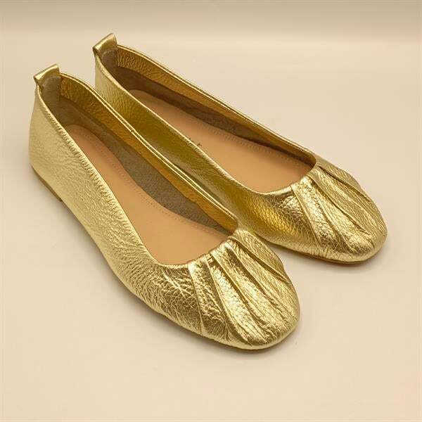 Gale Altın Deri Babet - 2