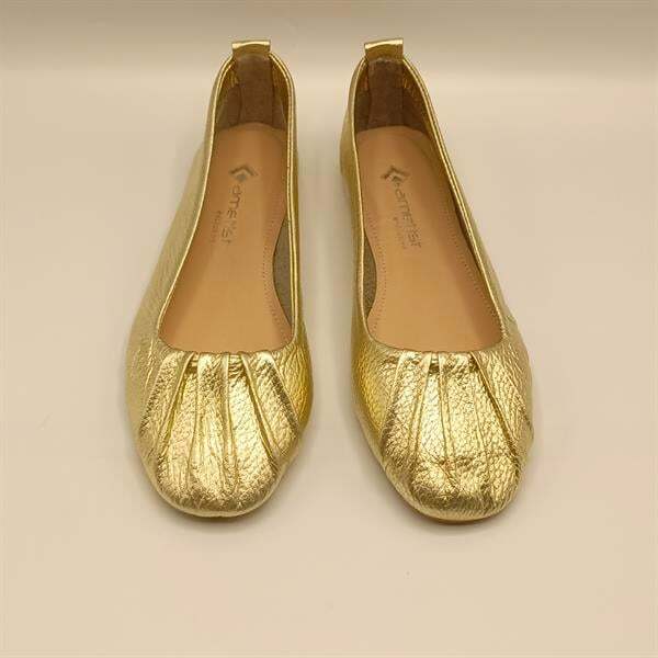 Gale Altın Deri Babet - 3