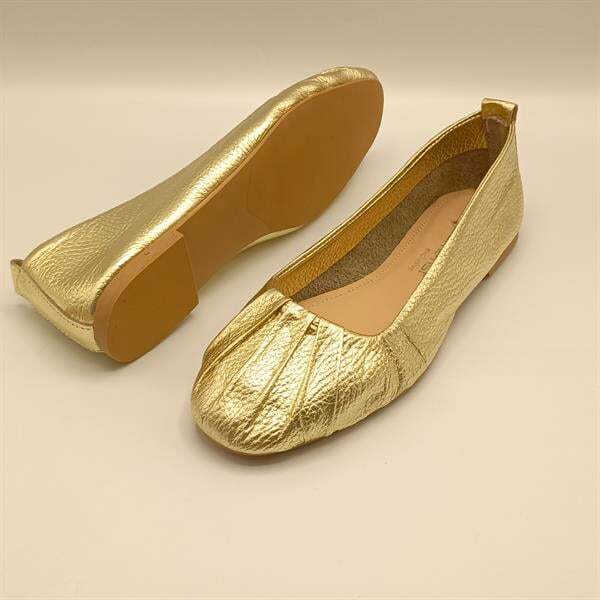 Gale Altın Deri Babet - 5