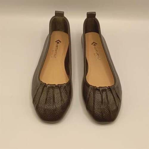 Gale Siyah Deri Babet - 3