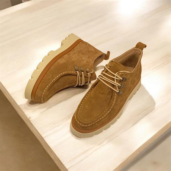 Gemini Kahve Süet Günlük Kadın Ayakkabı - 2