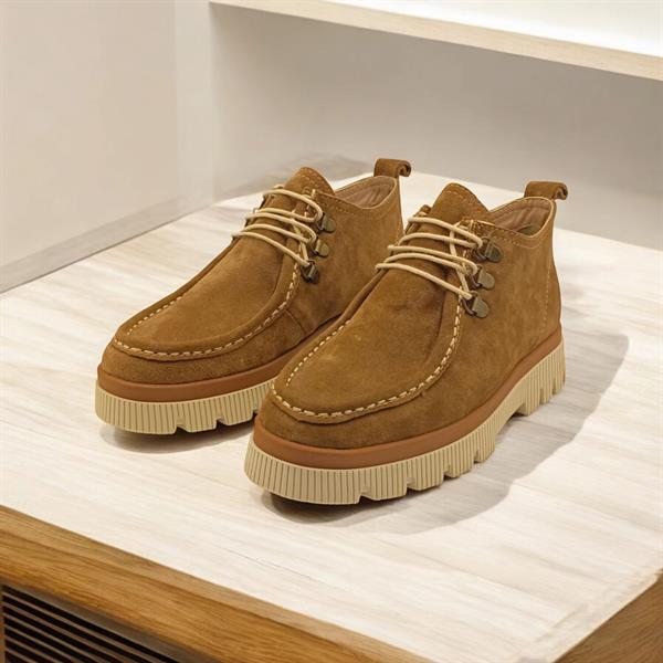 Gemini Kahve Süet Günlük Kadın Ayakkabı - 4