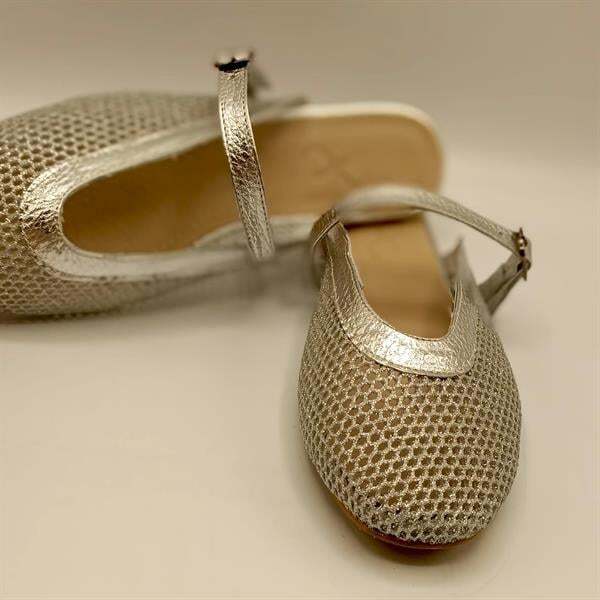 Gina File Gümüş Terlik - 6