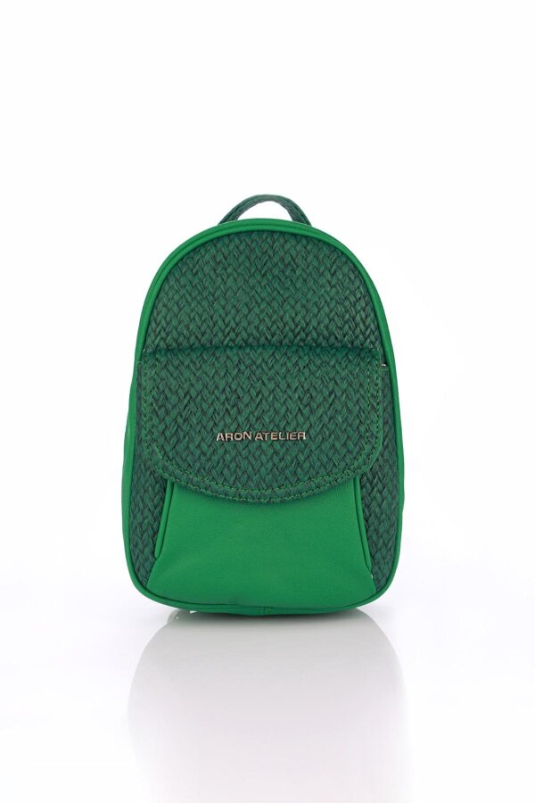 Gloria Çimen Yeşili Kadın Sırt Çantası - 1