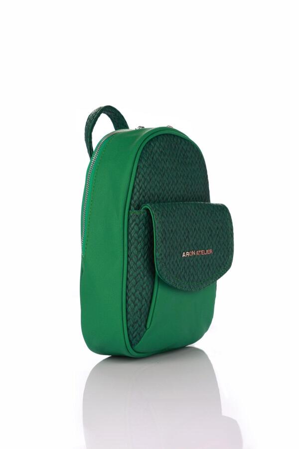 Gloria Çimen Yeşili Kadın Sırt Çantası - 3