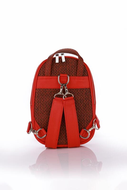Gloria Kırmızı Kadın Sırt Çantası - 2