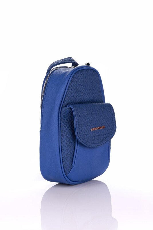 Gloria Saks Mavisi Kadın Sırt Çantası - 3