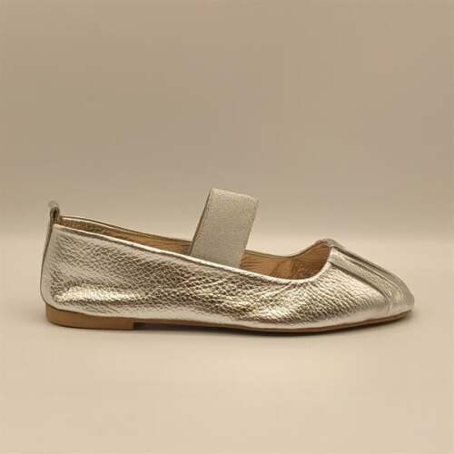 Hazal Gümüş Deri Babet