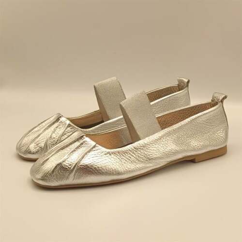 Hazal Gümüş Deri Babet - 4