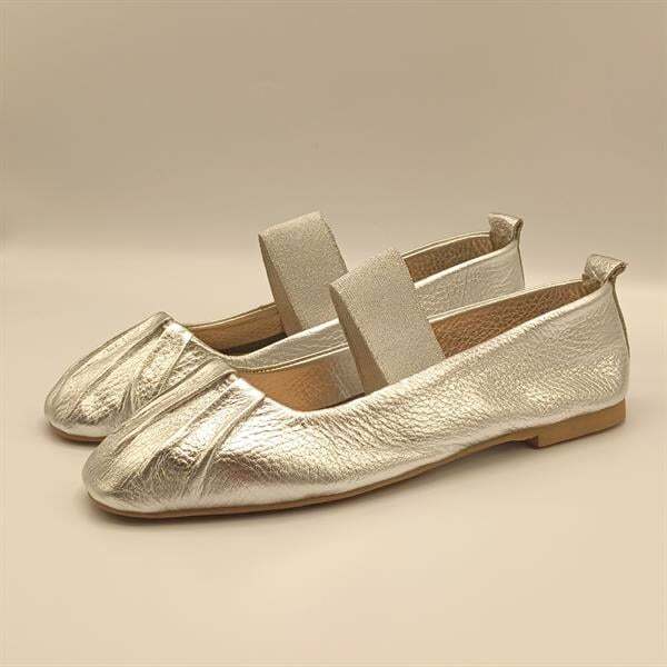 Hazal Gümüş Deri Babet - 4