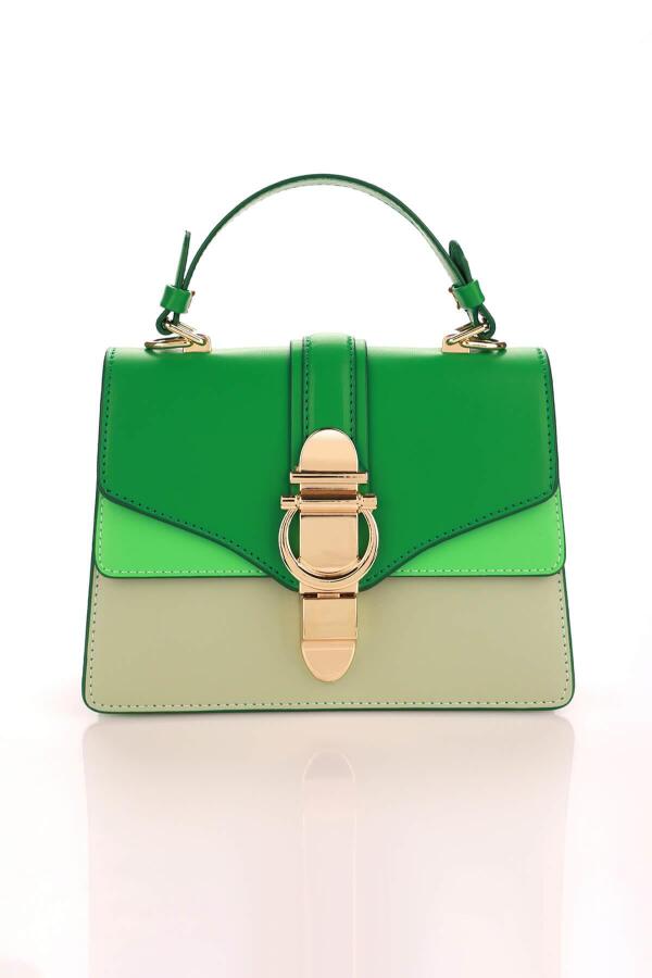 Hope Çimen Üçlü Kombin Kadın El Çantası - 1