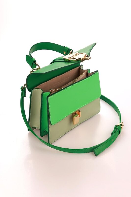 Hope Çimen Üçlü Kombin Kadın El Çantası - 3