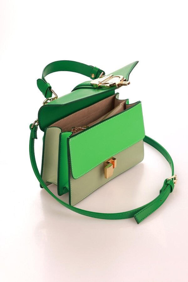 Hope Çimen Üçlü Kombin Kadın El Çantası - 3