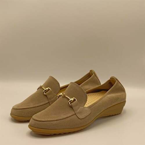 Jessica Bej Süet Kadın Günlük  Ayakkabı - 4