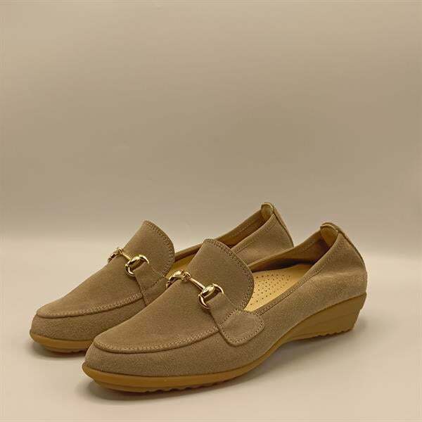 Jessica Bej Süet Kadın Günlük  Ayakkabı - 4