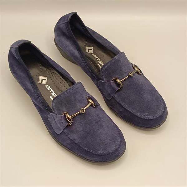 Jessica Lacivert Süet Kadın Günlük Ayakkabı - 2