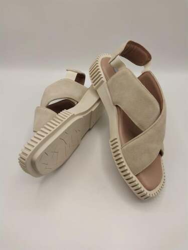 Juana Sandalet - Bej Süet - 8