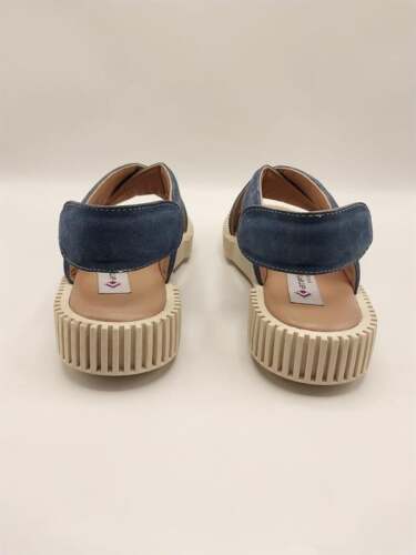 Juana Sandalet – Lacivert Süet | Günlük - 3