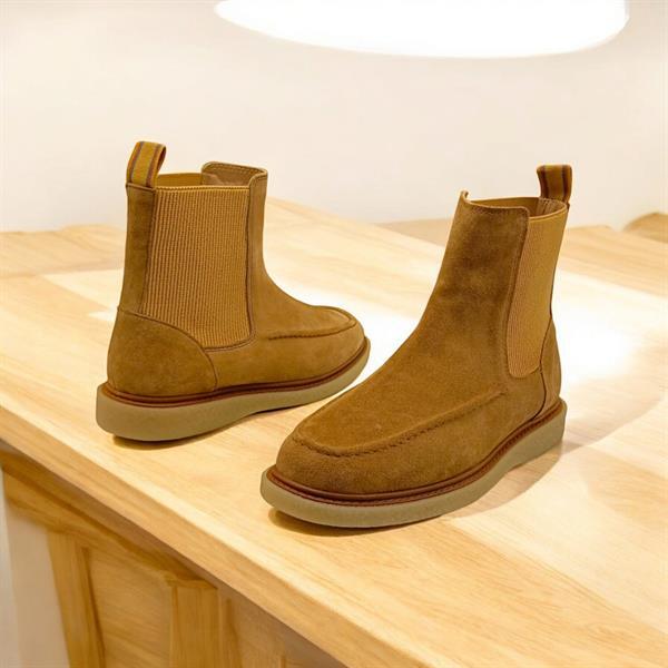 Kale Deve Tüyü Süet Kadın Bot - 3