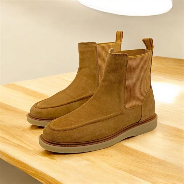 Kale Deve Tüyü Süet Kadın Bot - 4