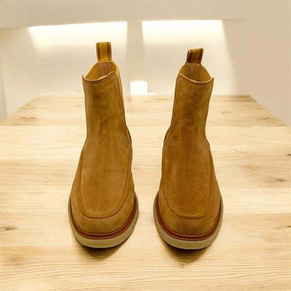 Kale Deve Tüyü Süet Kadın Bot - 5