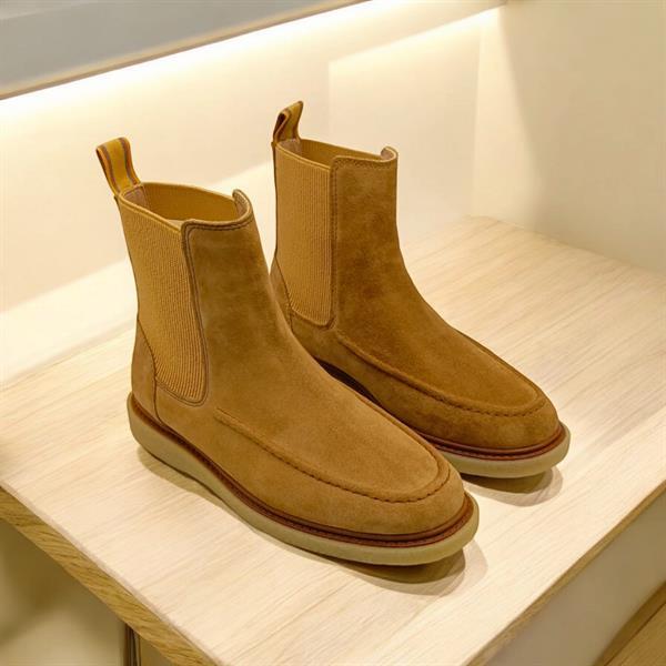 Kale Deve Tüyü Süet Kadın Bot - 6