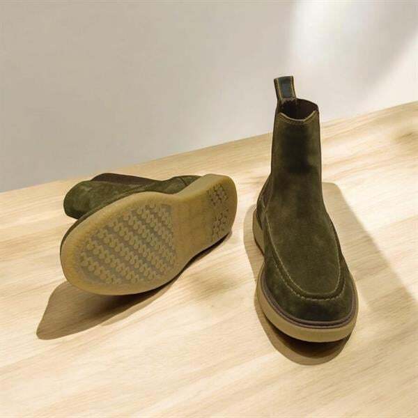 Kale Haki Süet Chelsea Kadın Bot - 2