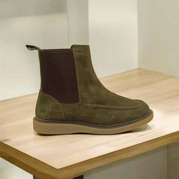 Kale Haki Süet Chelsea Kadın Bot - 3