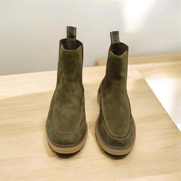 Kale Haki Süet Chelsea Kadın Bot - 5