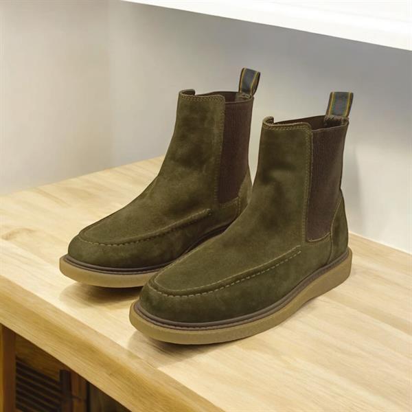 Kale Haki Süet Chelsea Kadın Bot - 6