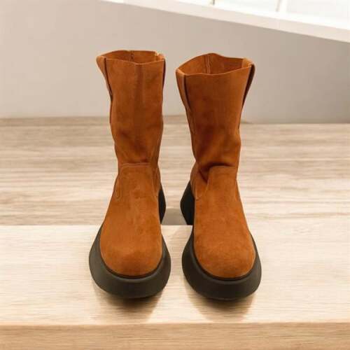 Kayla Kiremit Süet Kadın Bot