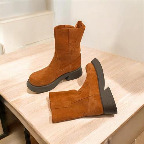 Kayla Kiremit Süet Kadın Bot - 3