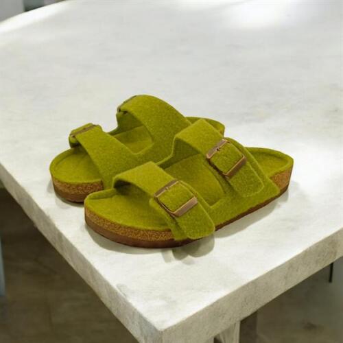 Keche Yeşil Kadın Kışlık Ev Terliği - 4