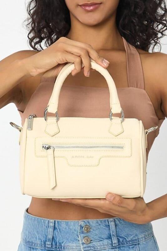 Lorena Bej Çok Gözlü Kadın El Çantası