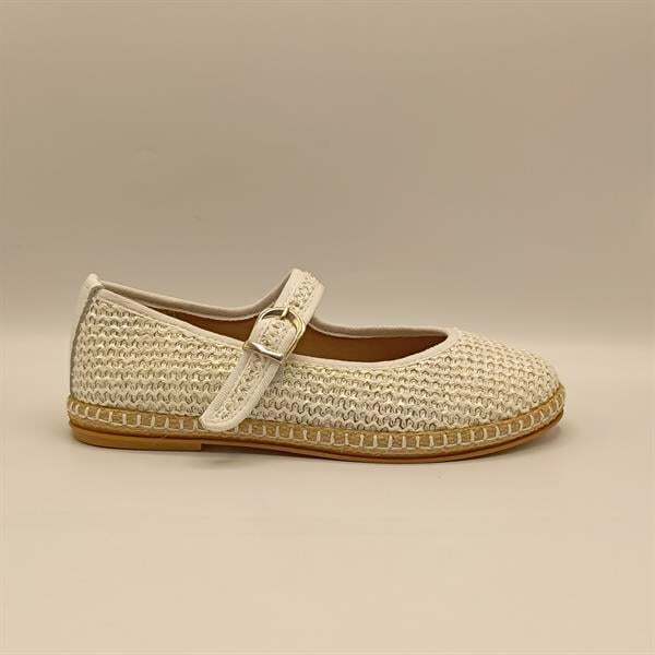 Lotus Beyaz Babet - 1