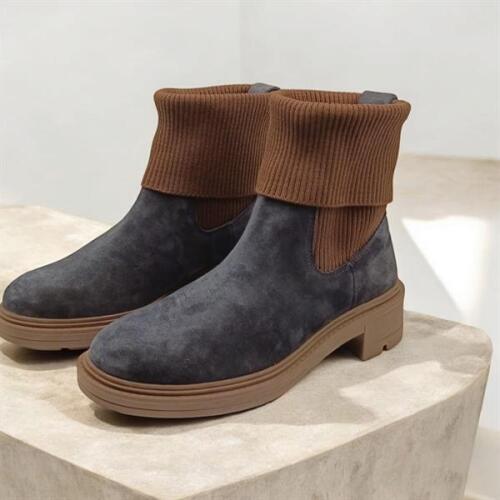 Marin Lacivert Süet Kadın Chelsea Bot - 3