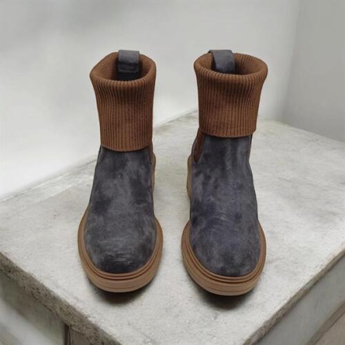 Marin Lacivert Süet Kadın Chelsea Bot - 4