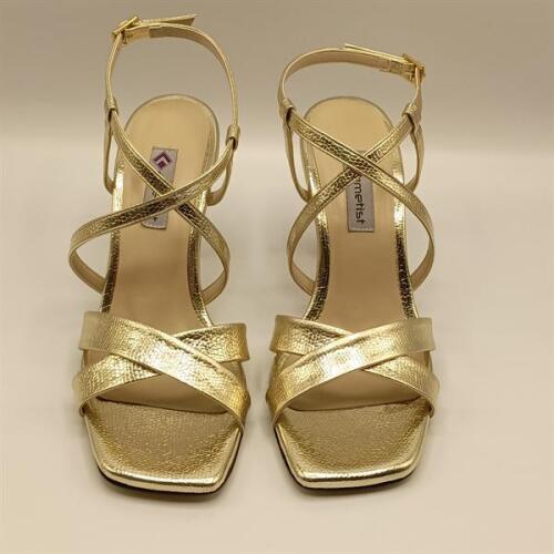 Marla Gold Topuklu Sandalet - 3