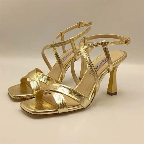 Marla Gold Topuklu Sandalet - 4