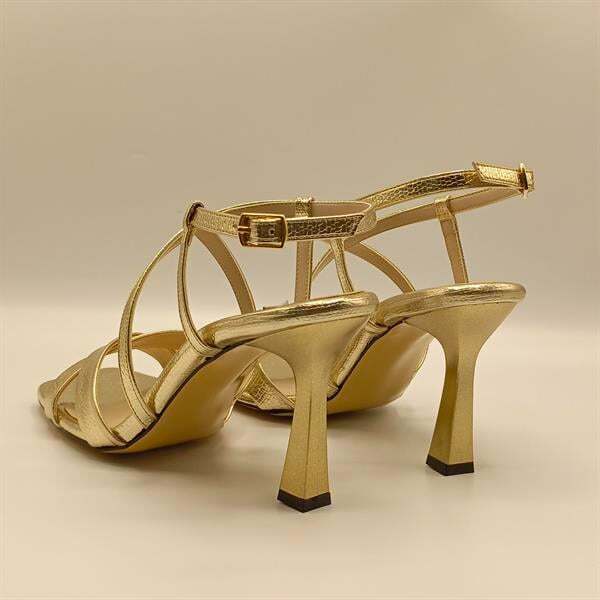 Marla Gold Topuklu Sandalet - 5