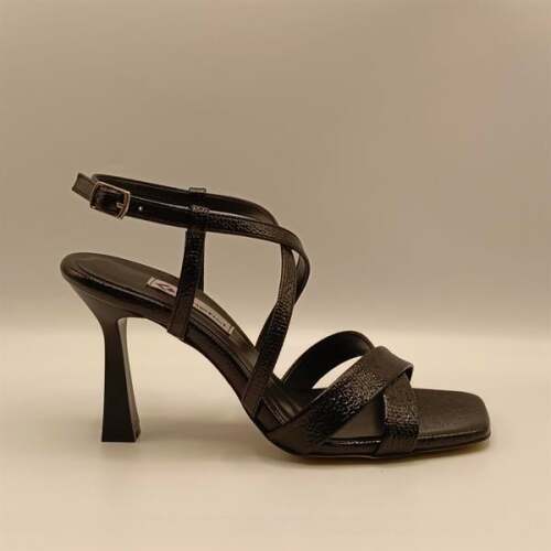 Marla Siyah Topuklu Sandalet