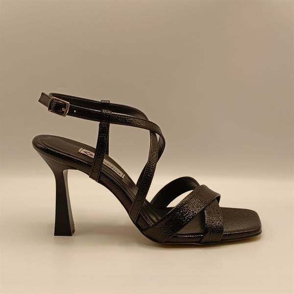 Marla Siyah Topuklu Sandalet - 1