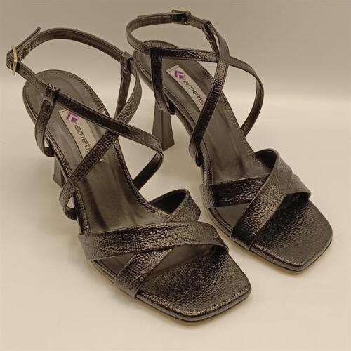 Marla Siyah Topuklu Sandalet - 2