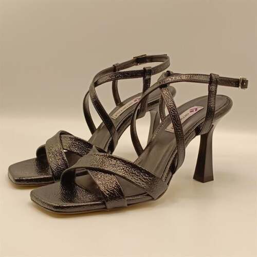 Marla Siyah Topuklu Sandalet - 4