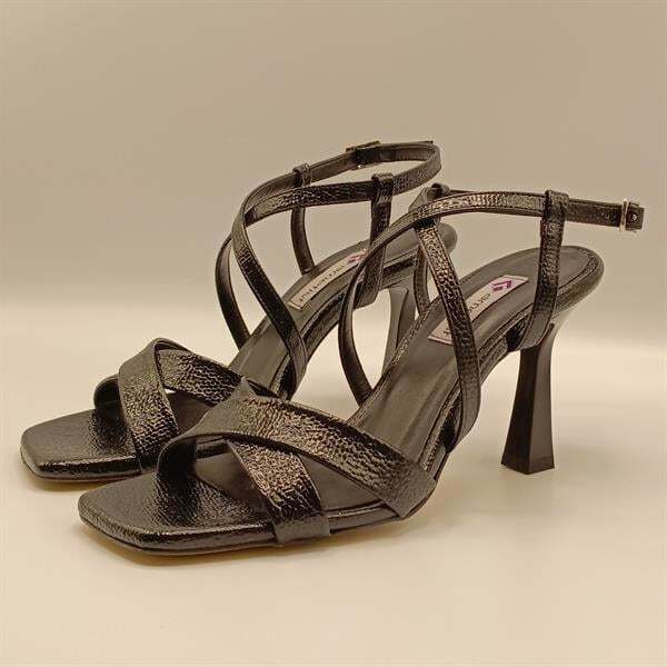 Marla Siyah Topuklu Sandalet - 4