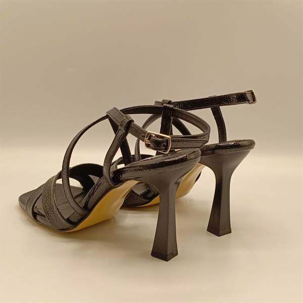 Marla Siyah Topuklu Sandalet - 5