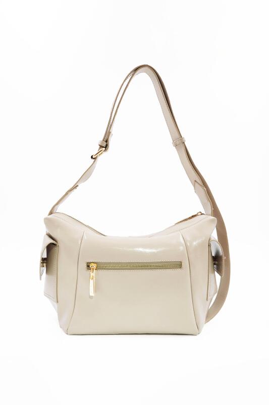 Martina Vizon Kırışık Mat Rugan Kadın Omuz Ve Çapraz Çantası - 4