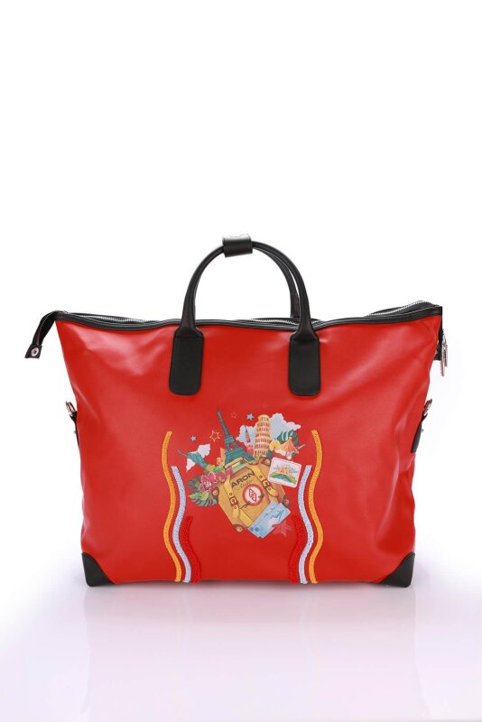 Massima Kırmızı Seyahat Çantası