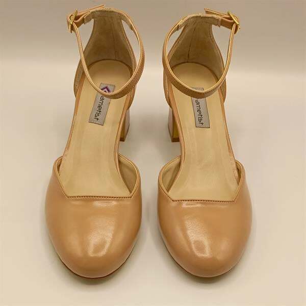 Matilda Nud Kalın Topuklu Ayakkabı - 3